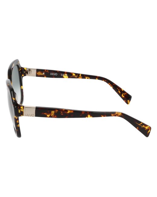 Liu Jo Black Lj811S 244 Sunglasses Acetate Squared Normal
