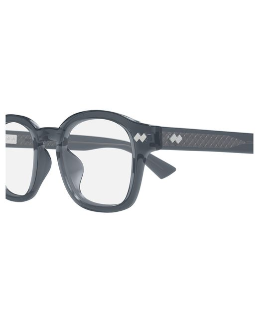 Bottega Veneta Black Bv1445Oa 003 Optical Frames Acetate Transparent Round