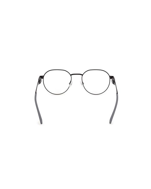 Timberland Black Tb50028 001 Optical Frames Metal Round Normal for men