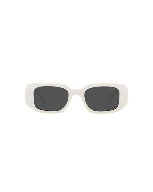 Prada Black Pr 17Wsf 1425S0 Sunglasses Acetate Squared Normal