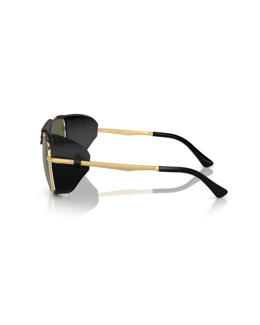 Persol Green Po1013Sz 114958 Sunglasses Metal Squared Polarized for men