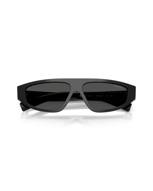 Prada Black Pr C02S 16K08Z Sunglasses Acetate Geometric Normal for men