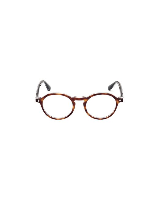 Web Black We5440 056 Optical Frames Acetate Round Normal