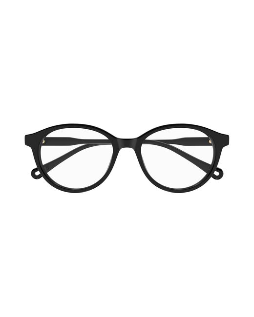 Chloé Black Ch0316Oa 001 Optical Frames Acetate Transparent Round