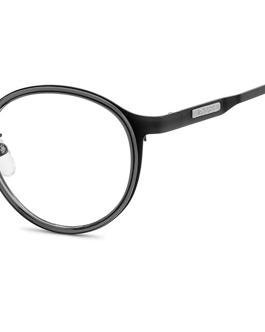 Polaroid Black Pld D550/G 807 Optical Frames Metal Pantos Normal for men