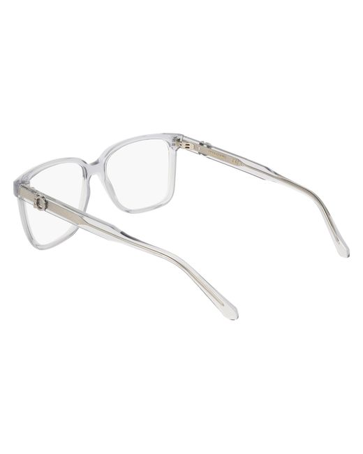 Ferragamo Black Sf3043E 020 Optical Frames Squared Normal for men