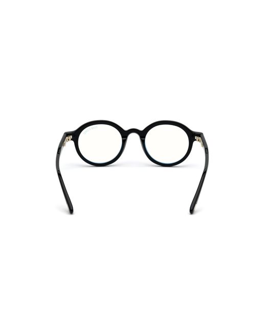 Tom Ford Black Ft5664-B 052 Optical Frames Acetate Round Normal