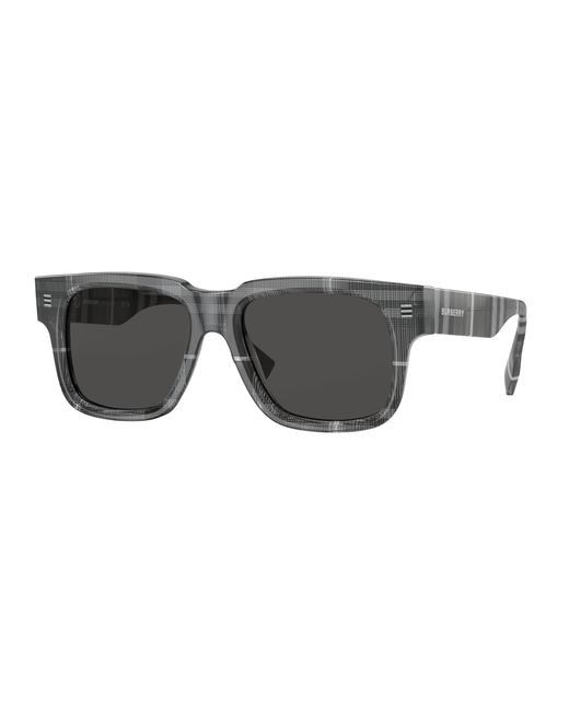 Burberry Black Be4394 Hayden 380487 Sunglasses Acetate Squared Normal for men