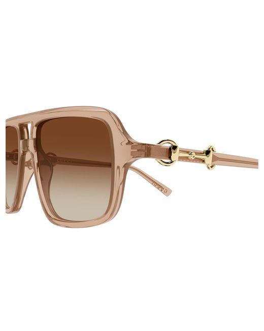 Gucci Black Gg2052S 010 Sunglasses Acetate Pilot