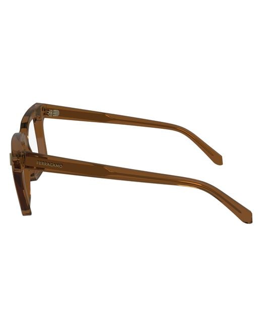 Ferragamo Black Sf2993 232 Optical Frames Acetate Squared Normal Normal