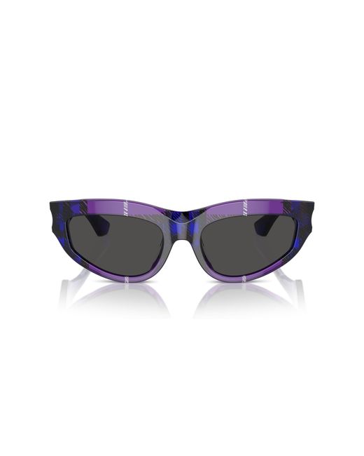 Burberry Black Be4425U 411387 Sunglasses Acetate Cat Eye Normal