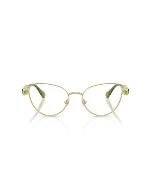 Swarovski Black Sk1024 404G Optical Frames Metal Cat Eye Normal
