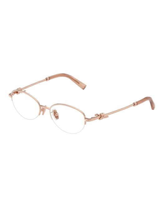 Tiffany & Co Black Tf1171D 6105 Optical Frames Metal Round Normal