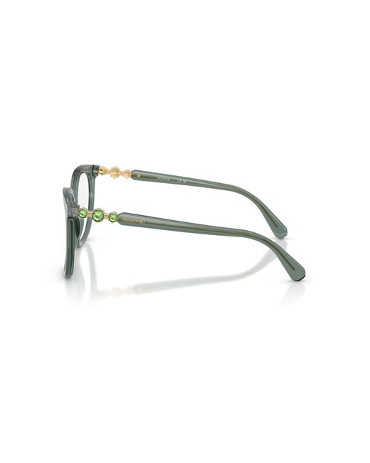 Swarovski Black Sk2055 1043 Optical Frames Acetate Pantos Normal