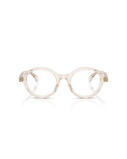 Moncler Black Me2005 3003 Optical Frames Acetate Transparent Round Normal
