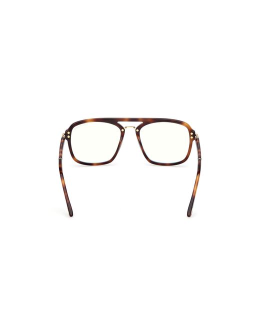 Tom Ford Black Ft6086-B 053 Optical Frames Acetate Squared Normal for men