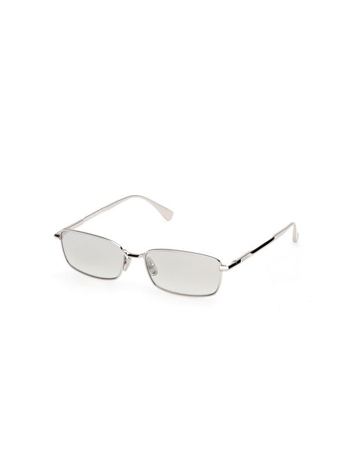 Max Mara White Mm0199 16C Sunglasses Metal Smoke Normal