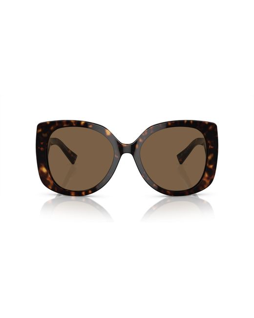 Versace Black Ve4387 108/73 Sunglasses Acetate Squared Normal