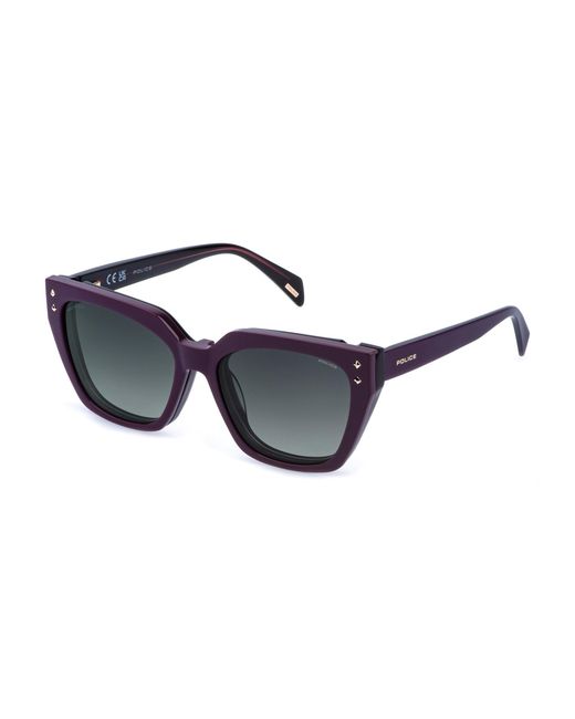 Police Black Uplt02 New Gem 1 9Hnp Optical Frames Acetate Butterfly Nuanced
