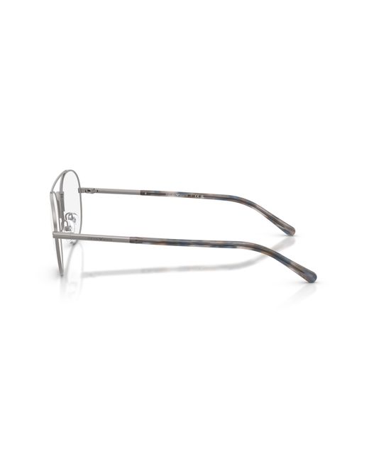 Emporio Armani Black Ea1178 3423 Optical Frames Metal Pilot Normal for men