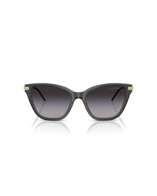 Emporio Armani Black Ea4251 62628G Sunglasses Acetate Cat Eye Normal Shaded