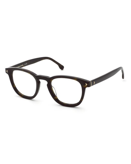 Lozza Black Vl4390 Sassari 1 722 Optical Frames Acetate Pantos for men