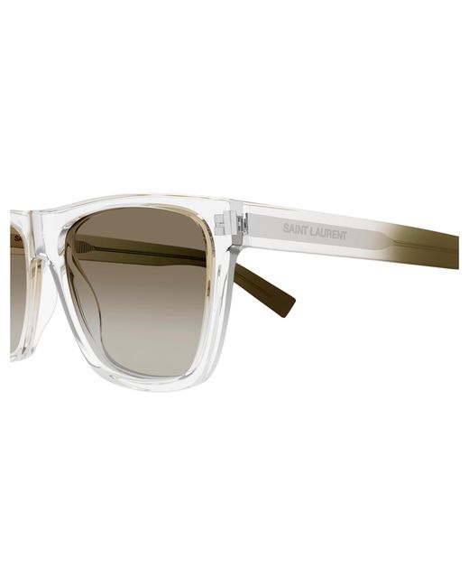 Saint Laurent Black Sl 619 008 Sunglasses Acetate Round for men