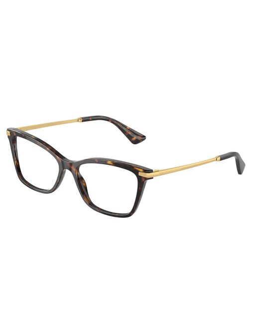 Dolce & Gabbana Black Dg3393 502 Optical Frames Acetate Squared Normal