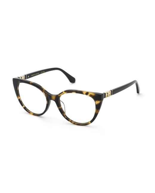 Twinset Black Vtw136 741 Optical Frames Acetate Butterfly