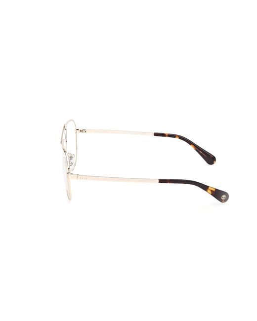 Timberland Black Tb50057 033 Optical Frames Metal Pilot Normal for men