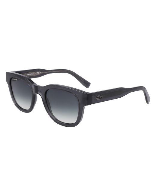 Lacoste Black L6023S 035 Sunglasses Bio-Inject Round Normal Normal