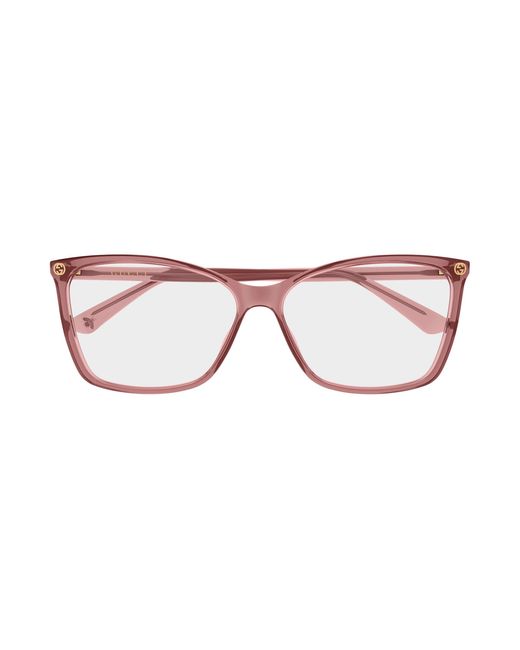 Gucci Black Gg0025O 023 Optical Frames Acetate Transparent Cat Eye