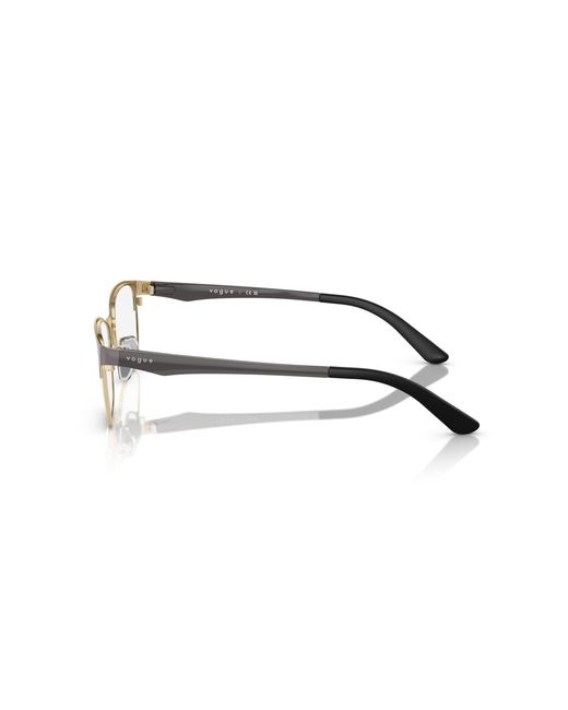 Vogue Eyewear Black Vo3940 5061 Optical Frames Metal Squared Normal