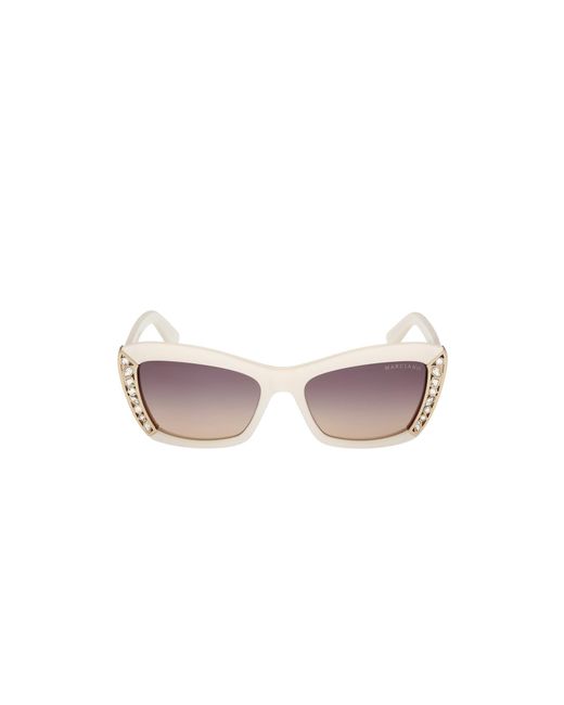 Guess Black Gm00041 25B Sunglasses Acetate Smoke Squared Normal