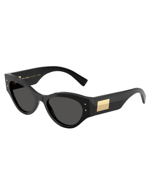 Dolce & Gabbana Black Dg4480 501/87 Sunglasses Acetate Butterfly Normal