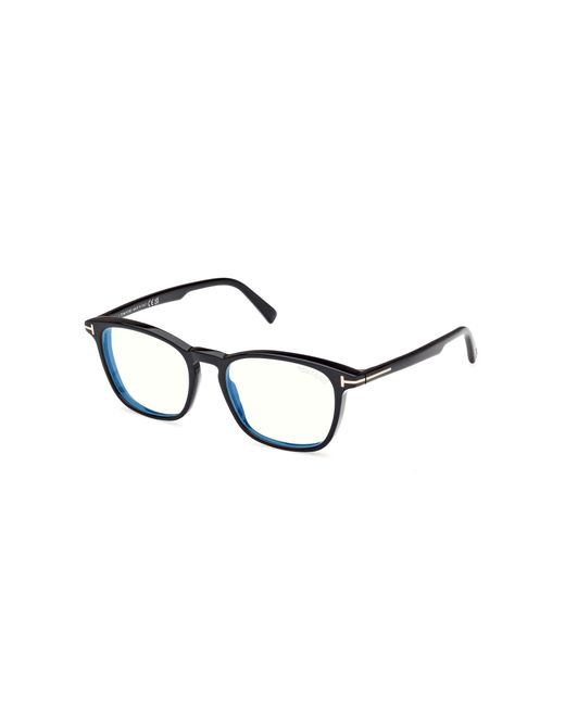 Tom Ford Black Ft5960-B 001 Optical Frames Acetate Squared Normal for men