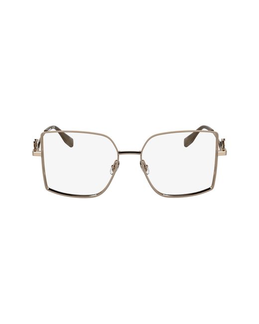 Karl Lagerfeld Black Kl359 770 Optical Frames Metal Squared Normal