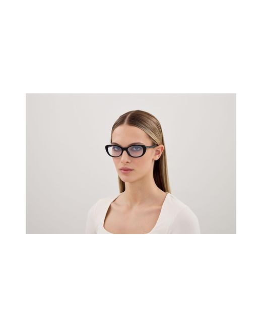 Saint Laurent Black Sl 822 Opt 001 Optical Frames Acetate Transparent Cat Eye