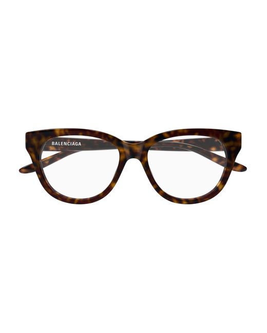 Balenciaga Black Bb0441O 009 Optical Frames Acetate Transparent Butterfly