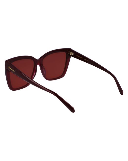 Ferragamo Black Sf1102S 606 Sunglasses Acetate Squared Normal Normal