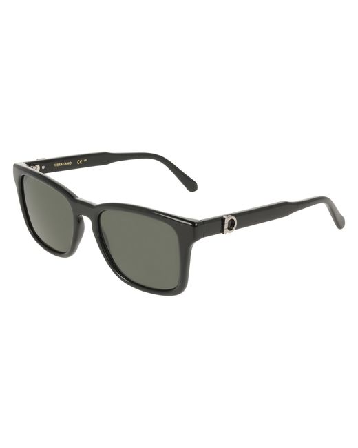 Ferragamo Black Sf2086Se 001 Sunglasses Acetate Squared Normal for men