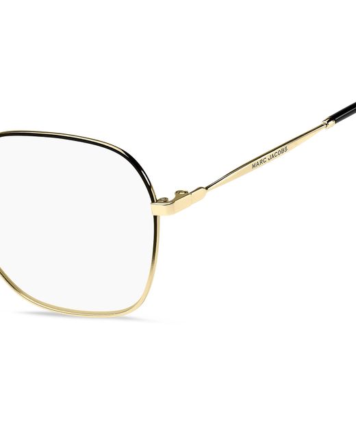 Marc Jacobs Black Marc 703 2M2 Optical Frames Steel Geometric