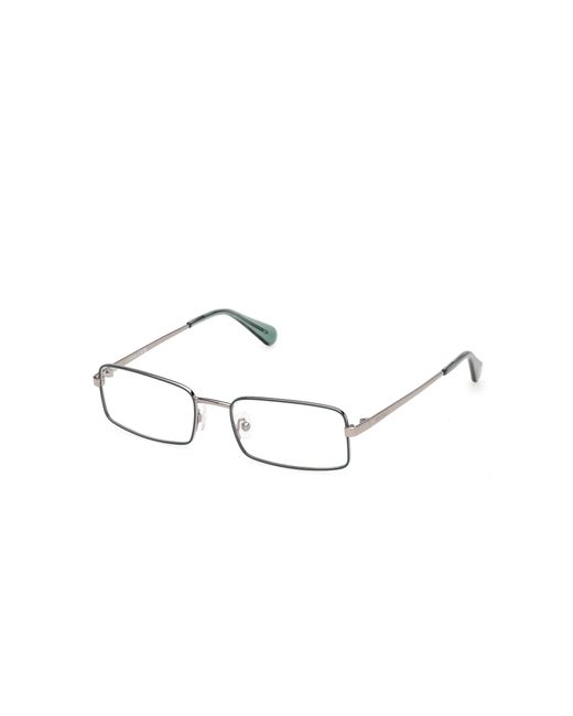 MAX&Co. Black Mo5229 95 Optical Frames Metal Squared Normal