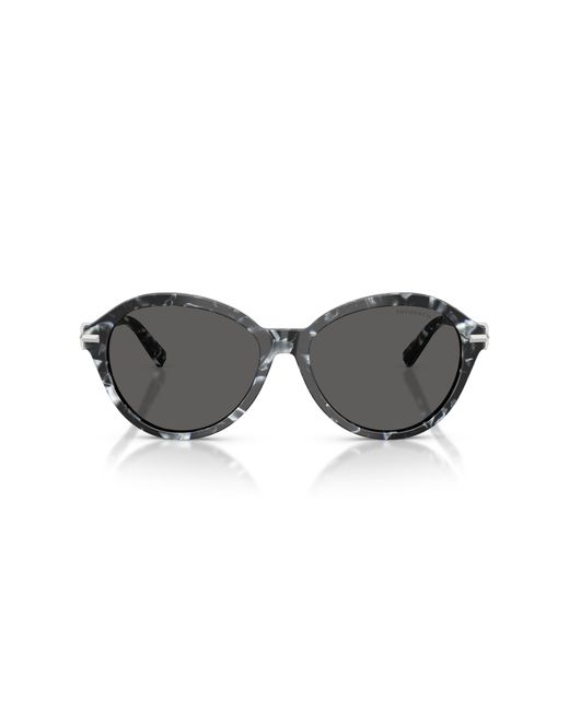 Tiffany & Co Black Tf4259 8428S4 Sunglasses Acetate Round Normal