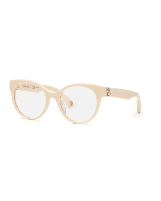 Roberto Cavalli Black Vrc027M 09X7 Optical Frames Acetate Round