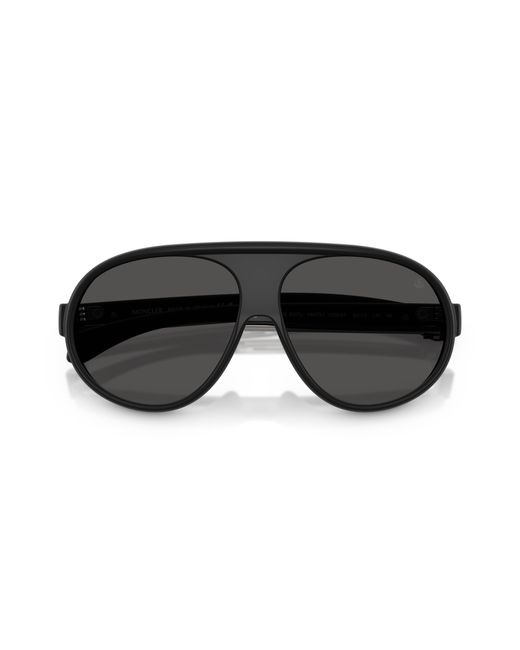 Moncler Black Me8007U Vantaj 500687 Sunglasses Injected Pilot Normal