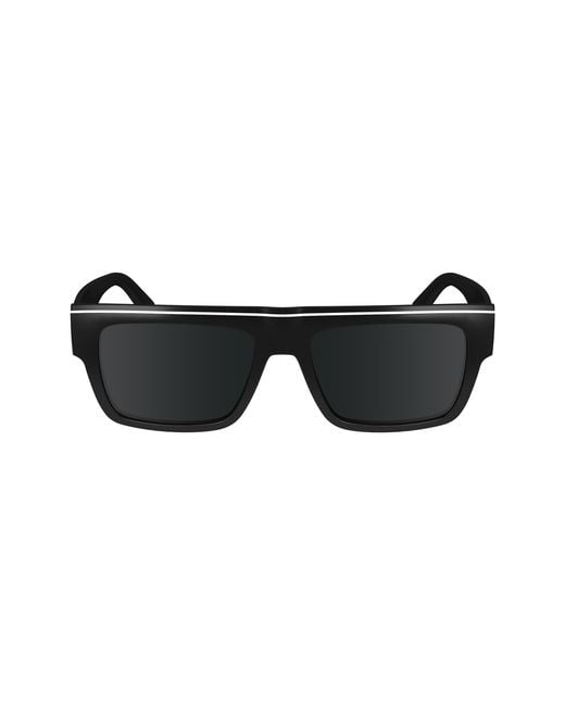 Calvin Klein Black Ckj24603S 001 Sunglasses Bio-Inject Squared Normal for men