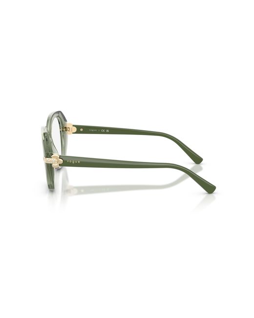 Vogue Eyewear Black Vo5705B 3022 Optical Frames Nylon Transparent Geometric Normal
