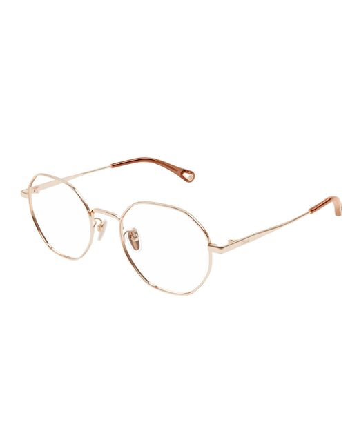 Chloé Black Ch0215Oa 003 Optical Frames Metal Geometric