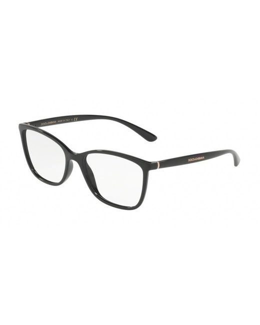 Dolce & Gabbana Black Dg5026 501 Optical Frames Nylon Squared Normal